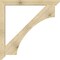 Ekena Millwork Westlake Slat Rough Sawn Bracket, Douglas Fir, 4"W x 48"D x 48"H BKT04X48X48WTL06RDF - alternate 4